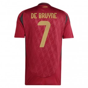 Belgia De Bruyne 7 EM Hjemmedrakt 2024